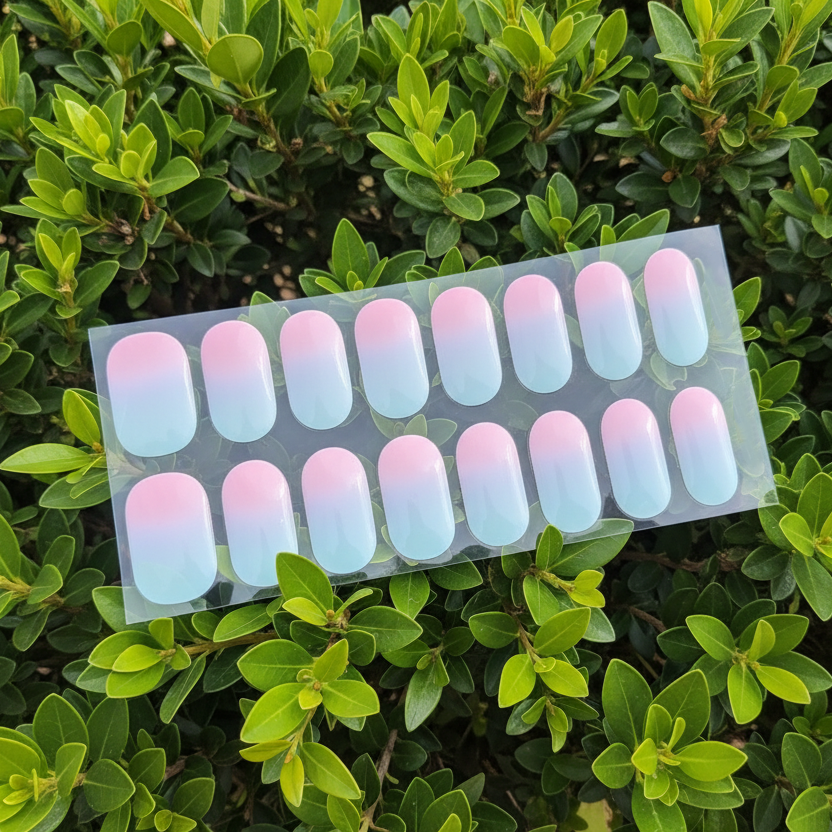 FleurPress Pink and Blue