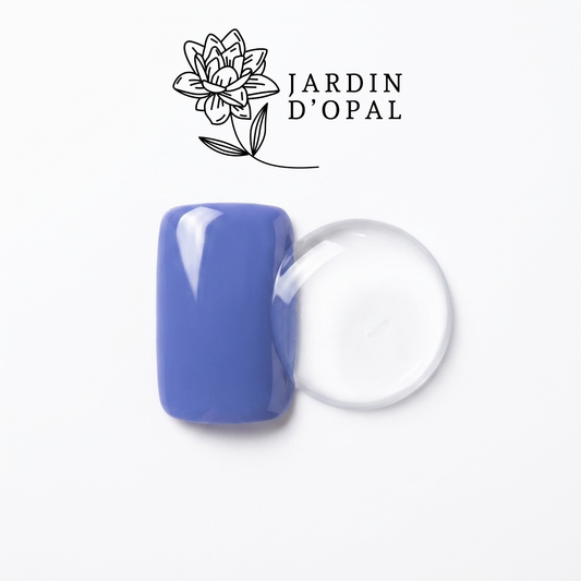 Opal Mariposa Morada Nail Stickers