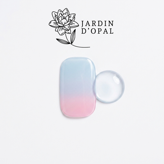 Opal Rosa y Azul Nail Wraps