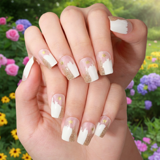 PoppyCure White and Gold