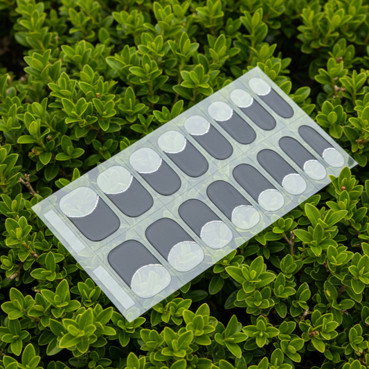 FleurPress Black and Crystal