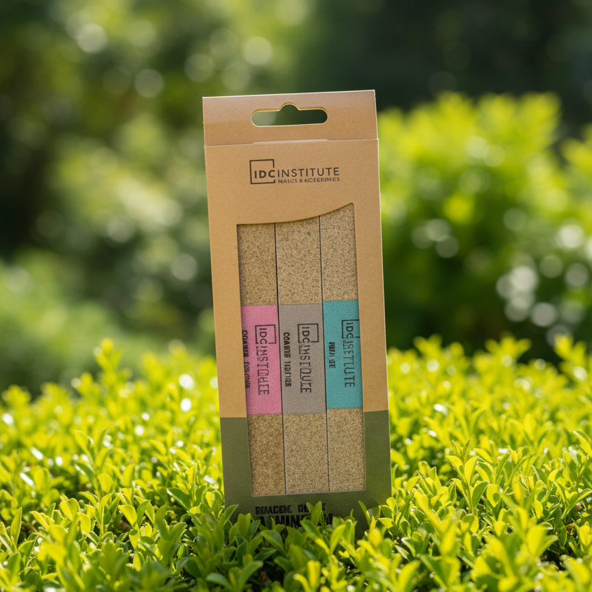 Natural Fiber Wooden Nail Files