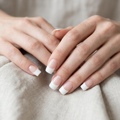 Opal Blanco Cristal Nail Wraps