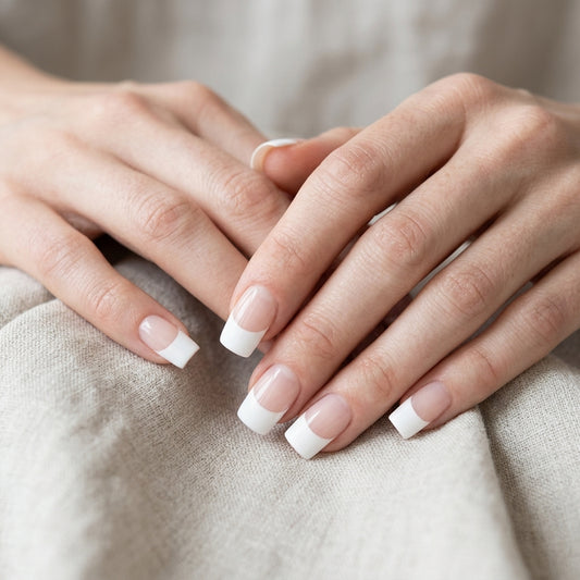 Opal Blanco Cristal Nail Wraps