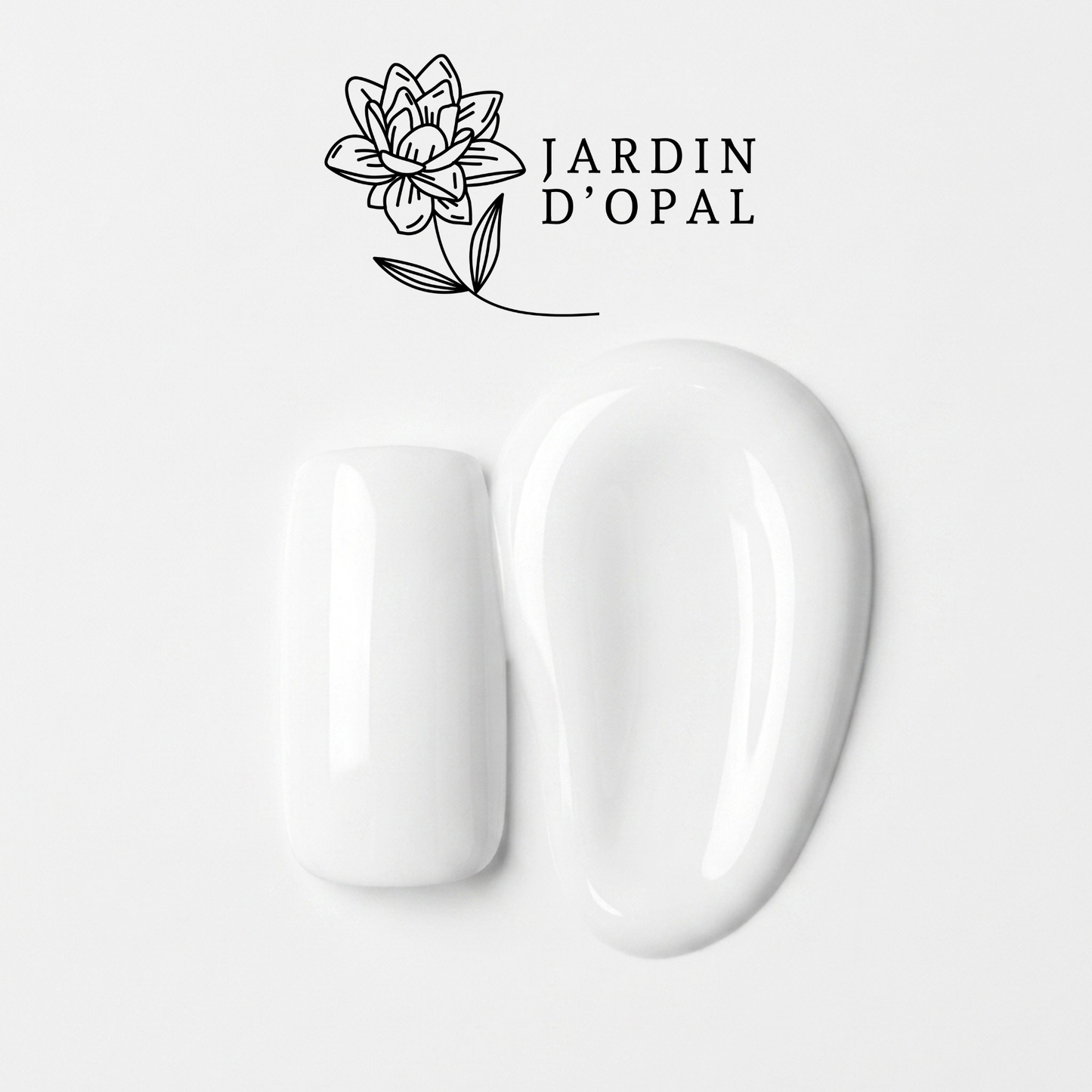 Opal Blanco Nail Stickers
