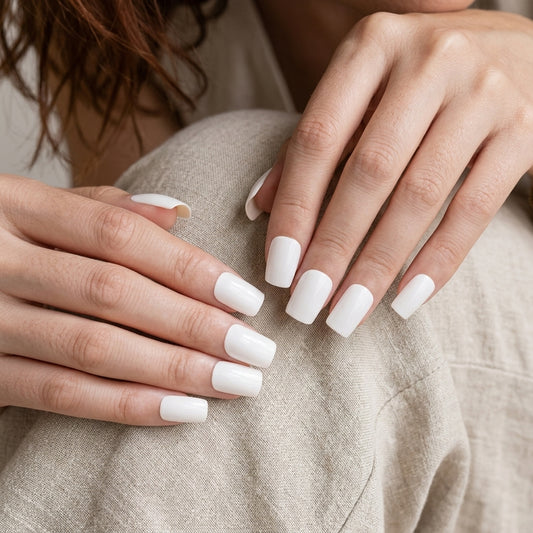 Opal Blanco Nail Wraps