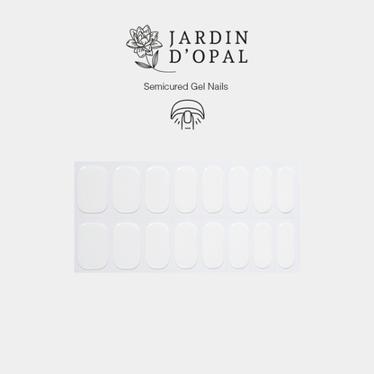 Opal Blanco Nail Wraps