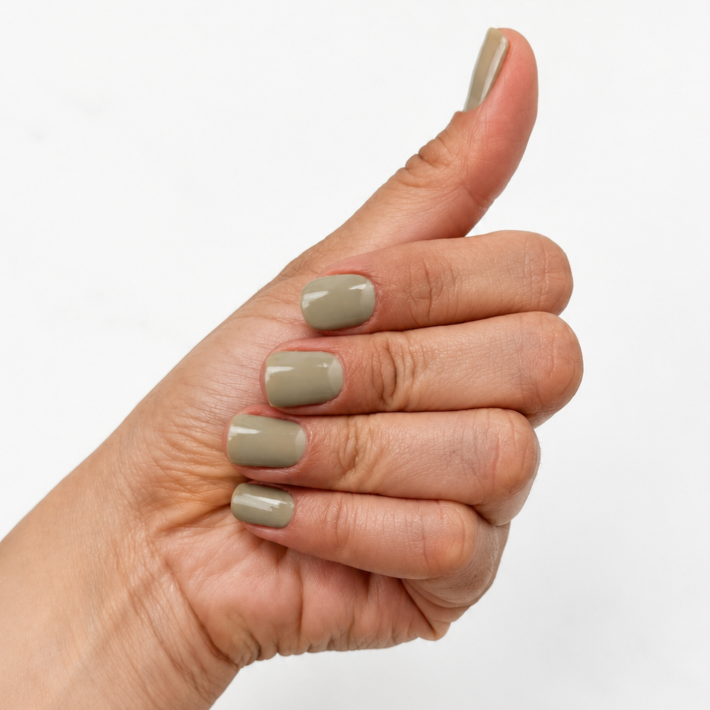 Opal Caqui Nail Stickers