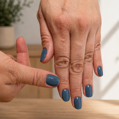 Opal Grafito Nail Wraps