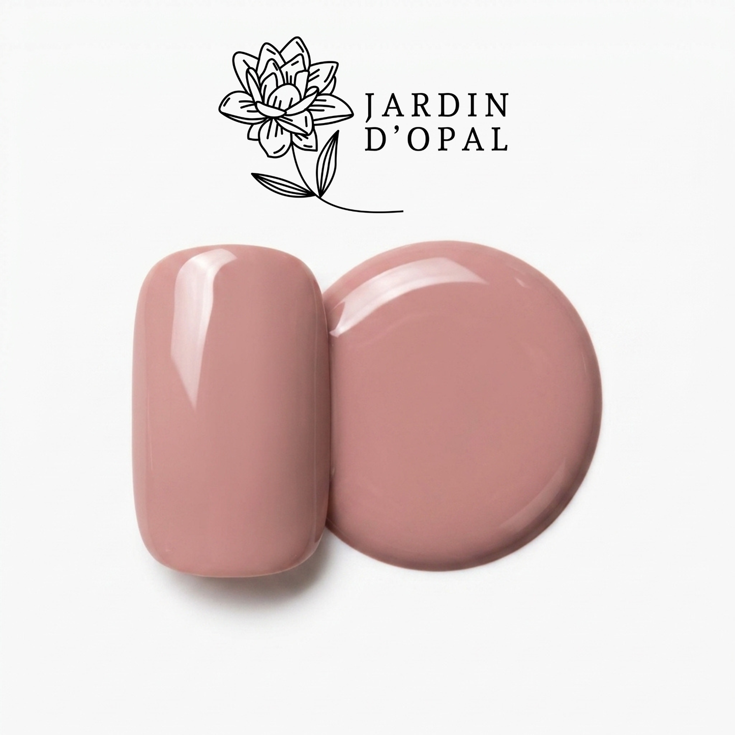 Opal Melocotón Nail Stickers