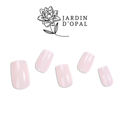 Opal Milky Nude Nail Stickers