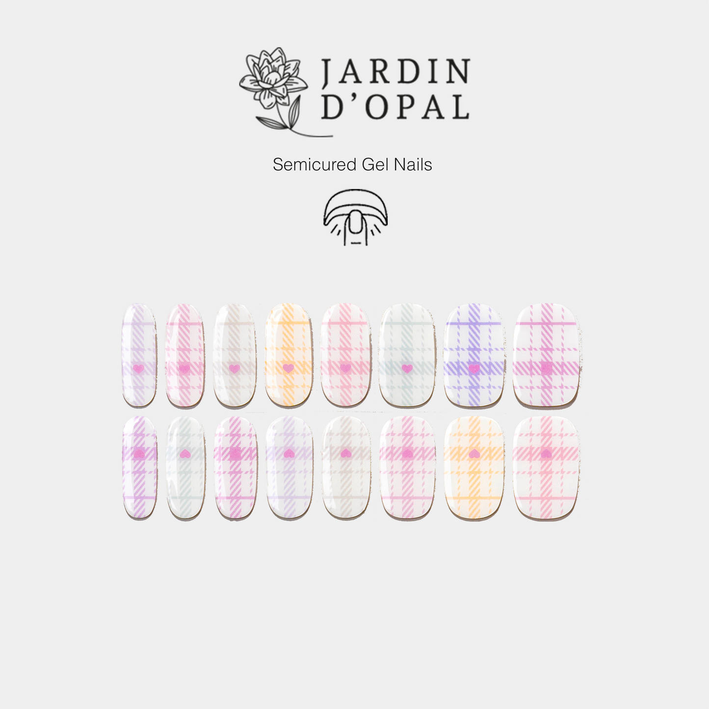 Opal Multicolor Nail Wraps