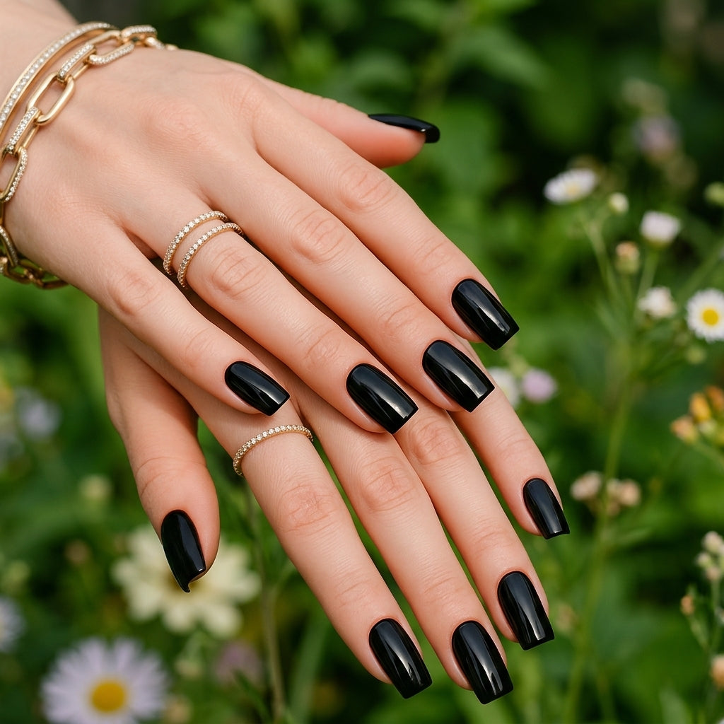 Opal Negro Nail Wraps