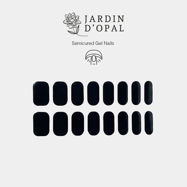 Opal Negro Nail Wraps