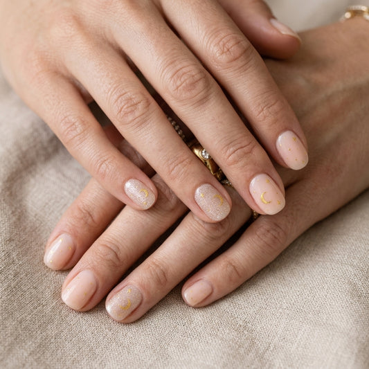 Opal Nude Brillante Nail Wraps