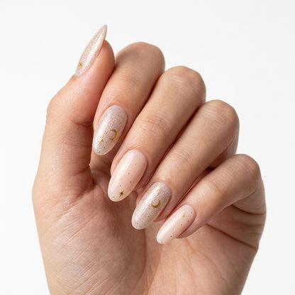 Opal Nude Brillante Nail Wraps