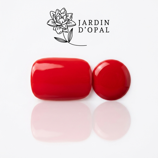 Opal Rojo Nail Wraps