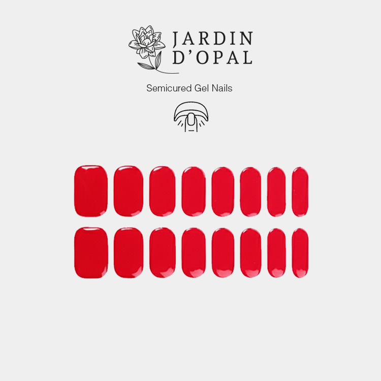 Opal Rojo Nail Wraps