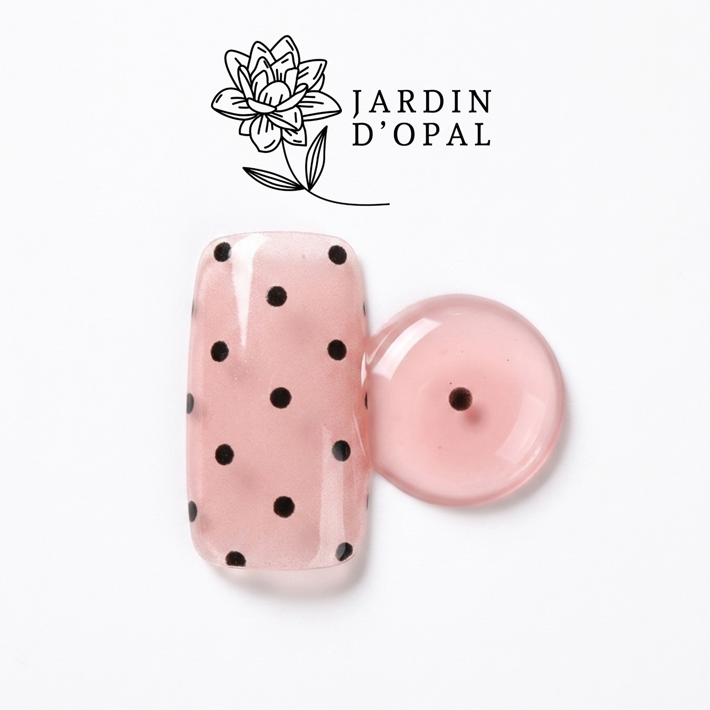 Opal Rosa Brillante Nail Wraps