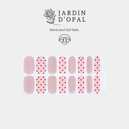 Opal Rosa Brillante Nail Wraps