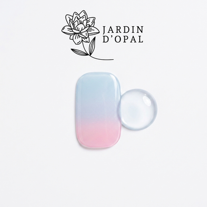 Opal Rosa y Azul Nail Wraps