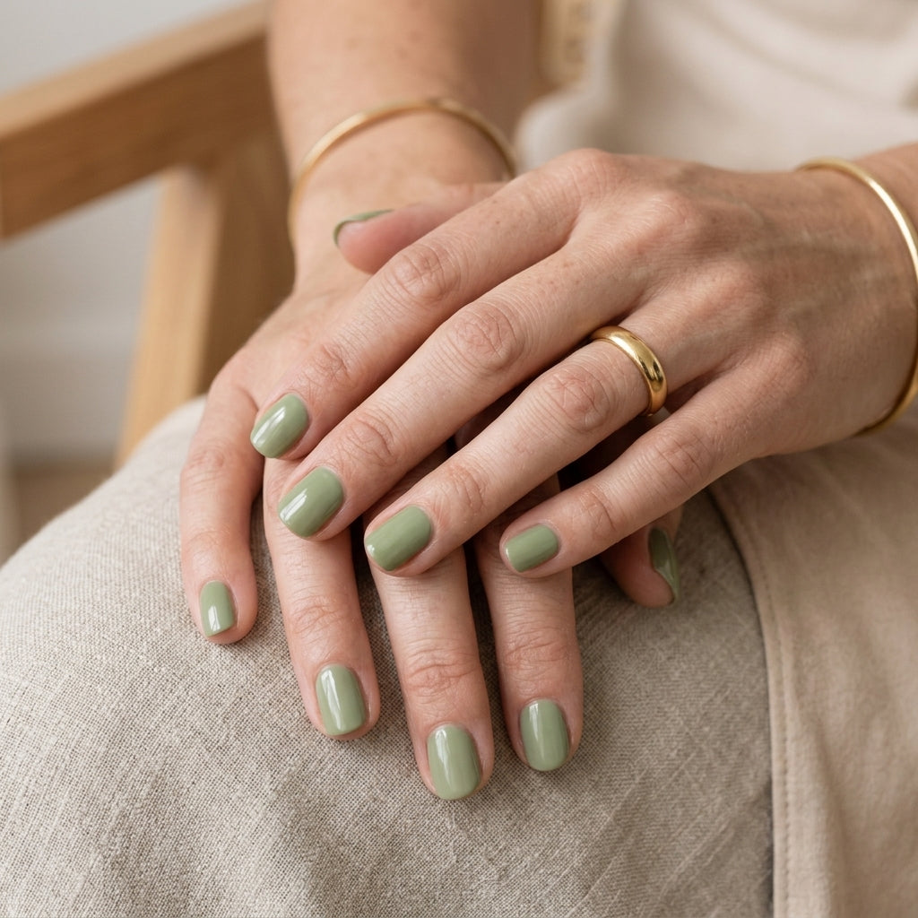 Opal Salvia Nail Wraps