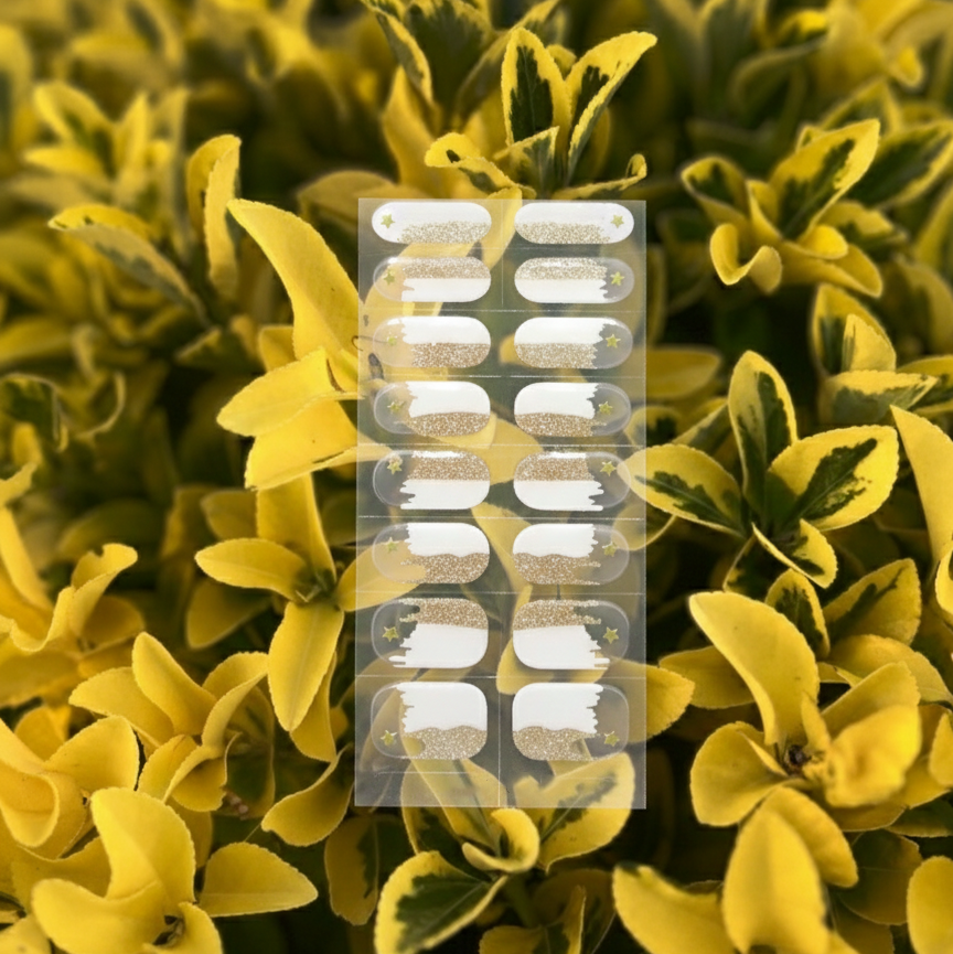 PoppyCure White and Gold