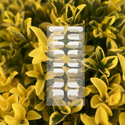 PoppyCure White and Gold