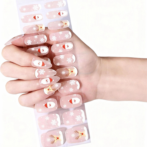 FleurPress Santa and Rudolph